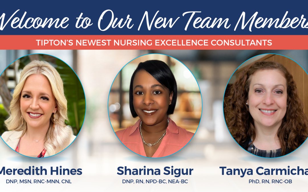 Tipton Health Grows Commitment to Nursing Excellence with Hiring of Drs. Tanya Carmichael, Meredith Hines, and Sharina Sigur